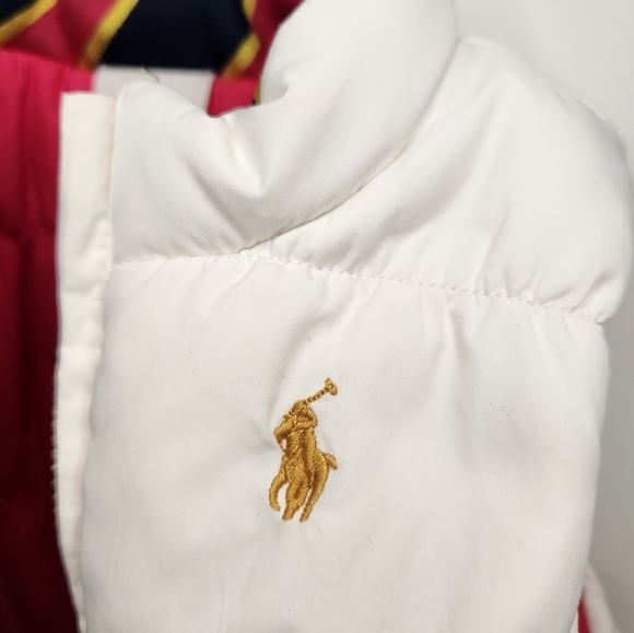12M Ralph Lauren Reversible Down Puffer Vest - Picture 11 of 15